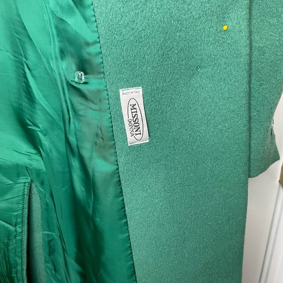 Missoni Donna Green Coat 10-12 - Picture 3 of 10